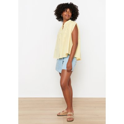 Blouse brodée sans manches LOLALIZA