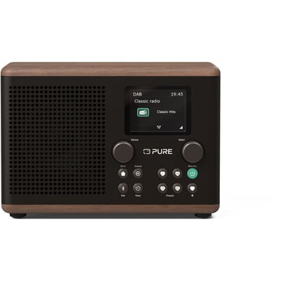 Radio DAB Classic H4 Coffee Black/Walnut PURE