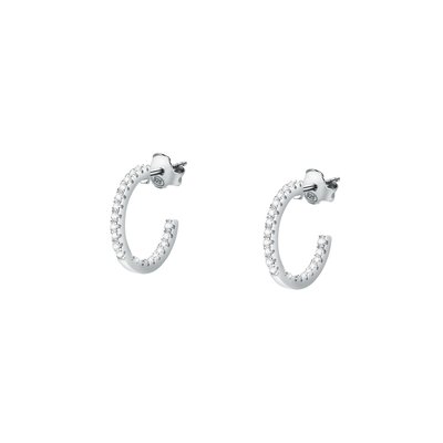 Boucles d'oreilles en argent 925 CREOLE BLUESPIRIT