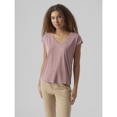 T-shirt col V manches courtes VERO MODA