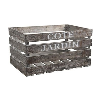 Caisse en bois Côté jardin Longueur 38cm AUBRY GASPARD