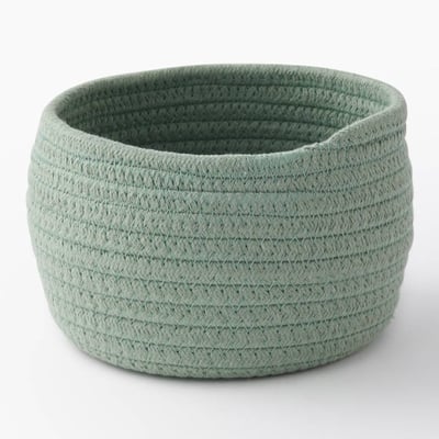 Panier coton PM, D18 x H11 cm, en coton MONOPRIX