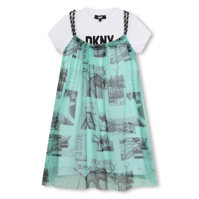 Robe 2 en 1 à bretelles DKNY