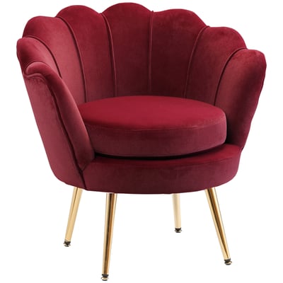 Président du club Velours (100% polyester) HOMCOM
