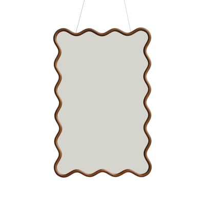 Miroir organique bois d'hévéa 92,5cm RUBY SWEEEK