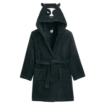 Vestaglia con cappuccio panda in morbido pile LA REDOUTE COLLECTIONS