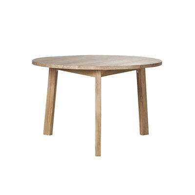 Table en teck massif ronde 4 pers.  ALDO BERAH GETAH