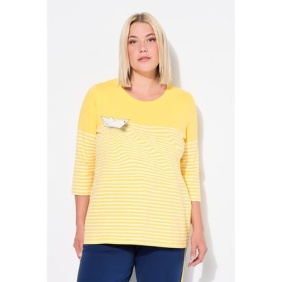 T-shirt à rayures, motif bateau en papier ULLA POPKEN