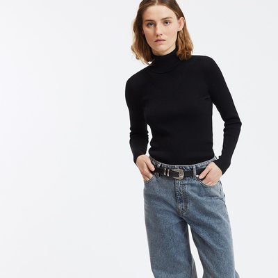 Pull col roulé en fine maille LA REDOUTE COLLECTIONS
