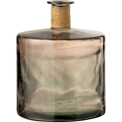 Vase safari   en verre soufflé ambiance chaleureuse RECOLLECTION