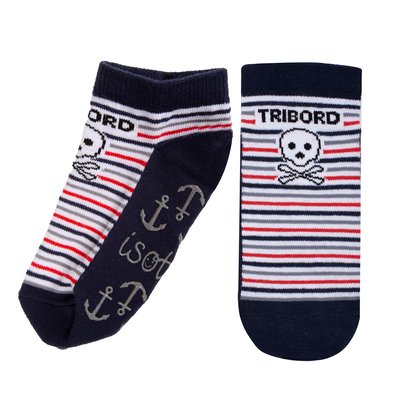 Chaussettes anti-dérapantes marin ISOTONER