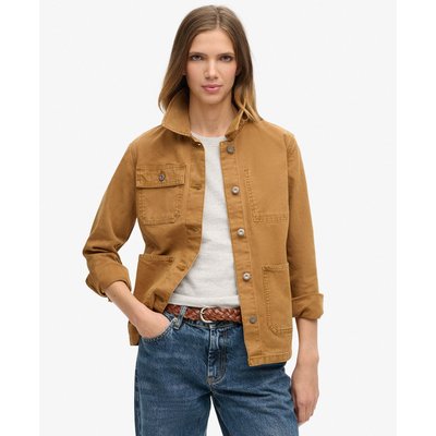 Veste en jean camel La Redoute