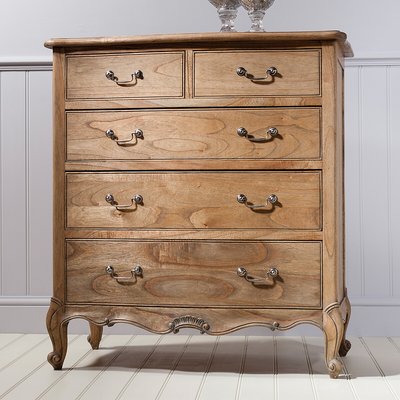 Cleo French Vintage 5 Drawer Chest SO'HOME