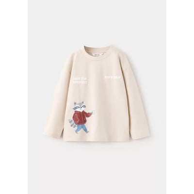 Sweat-shirt coton imprimé MANGO BABY