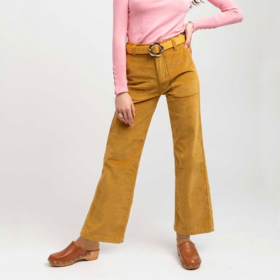 Pantalon moutarde femme La Redoute