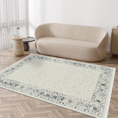 Tapis salon et chambre tissé motif fresque OMEGA 5 UN AMOUR DE TAPIS