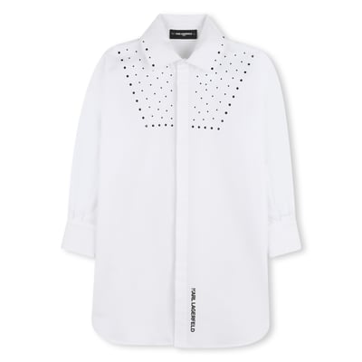 Robe chemise manches longues KARL LAGERFELD KIDS