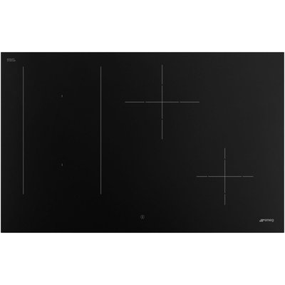 Plaque induction SIM3844N  Noir Mat SMEG