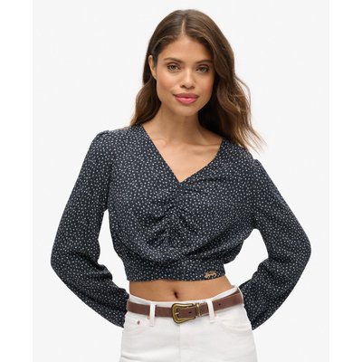 Haut vintage noué sur le devant SUPERDRY