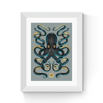 Octopus by Mark Harrison EAST END PRINTS