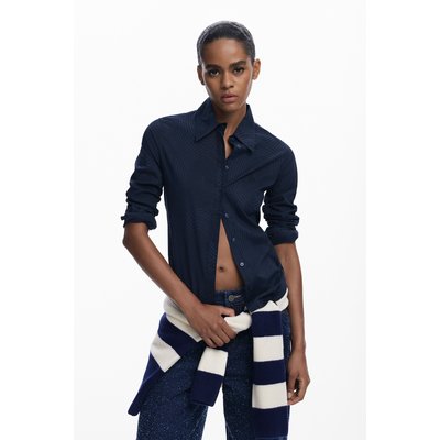 Chemise unie textures DESIGUAL