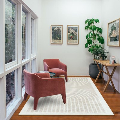 Tapis salon et chambre tissé motif géométrique GUTOPIA UN AMOUR DE TAPIS