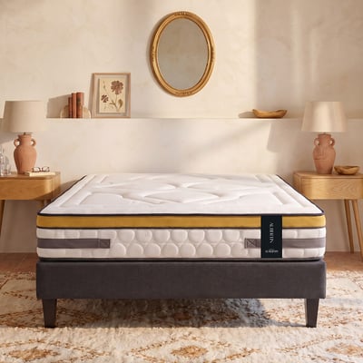 Matelas Ressorts ensachés et Mémoire de Forme - 24 cm - AUBERTIN MAISON AUBERTIN