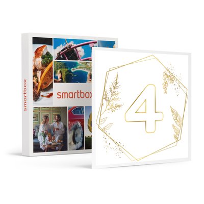 Noces de cire : joyeux 4e anniversaire de mariage ! - SMARTBOX - Coffret Cadeau Multi-thèmes SMARTBOX