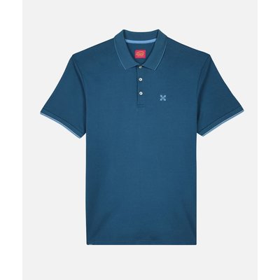 Polo manches courtes graphique mécanique NAHUA OXBOW