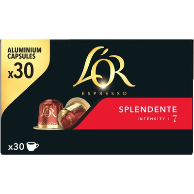 Capsules Espresso SPLENDENTE x30 156g L'OR
