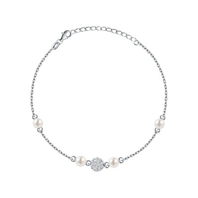 Bracelet en argent 925 et cristal CLEOR
