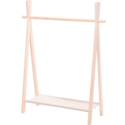 Portant Vêtements en Bois Chambre Enfant WADIGA