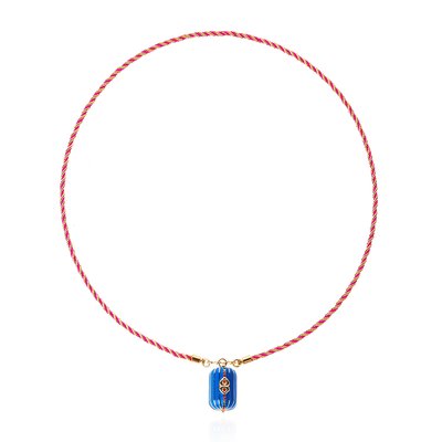 Collier sautoir en cordon avec charm central FELICE HIPANEMA