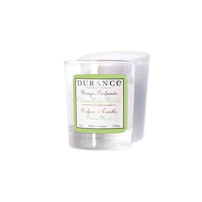 Mini bougie parfumée CITRON VERT MENTHE DURANCE
