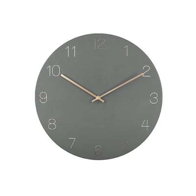 Horloge Murale Acier CHARM KARLSSON
