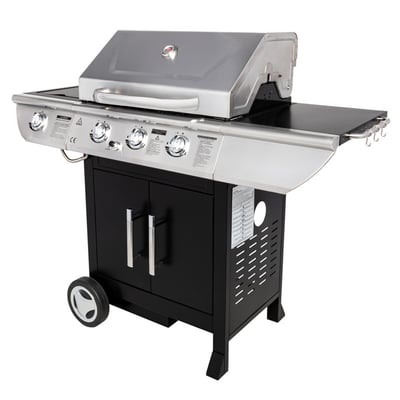 Barbecue à gaz avec couvercle et chariot SOMAGIC