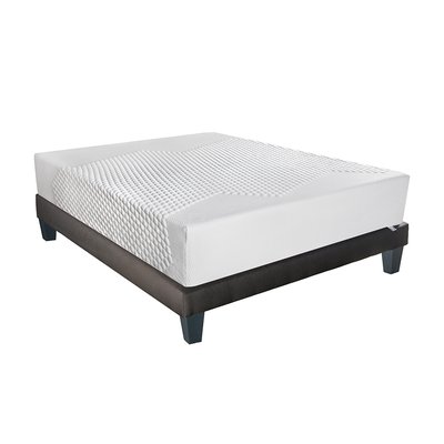 Ensemble Matelas Mémoire de forme + Sommier Bois AINAY BELLECOUR