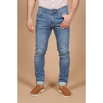 Jean regular tapered stretch stone washed MCS
