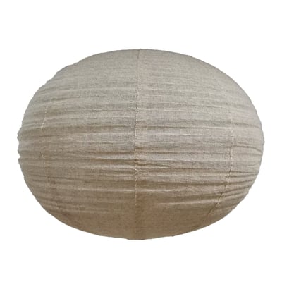 Abat-jour lanterne tissu  - Effet lin OPJET