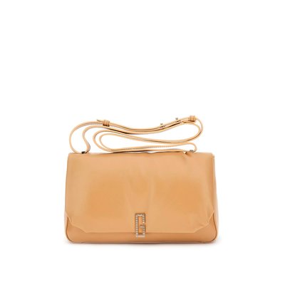 Sac À Bandoulière Alizee Cuir Véritable GUESS