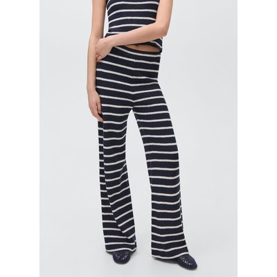 Pantalon maille à rayures MANGO TEEN