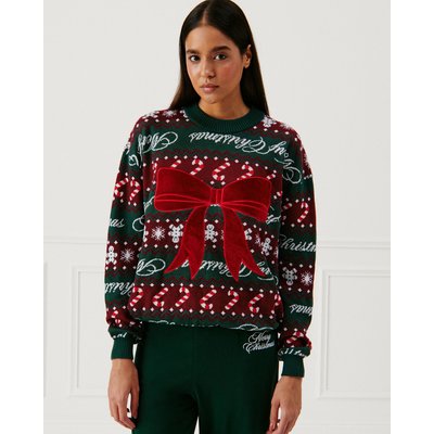 Sweat en maille BOWKNITIZ UNDIZ