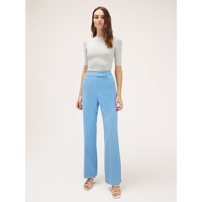 Pantalon en tissu au toucher crêpe extensible MOTIVI