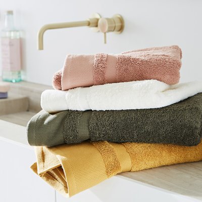 Drap de bain coton peigné 600g/m2, Kheops LA REDOUTE INTERIEURS