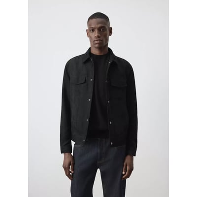 Veste en jean col classique MANGO MAN