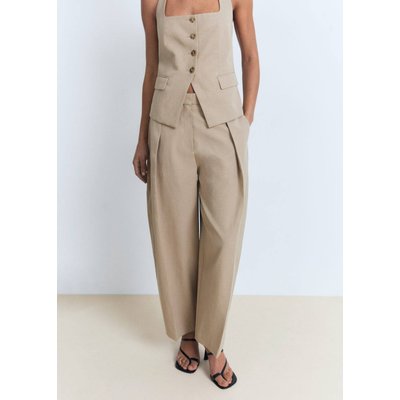 Pantalon ballon à pinces MANGO