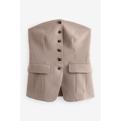 Gilet de costume bandeau boutonné NEXT
