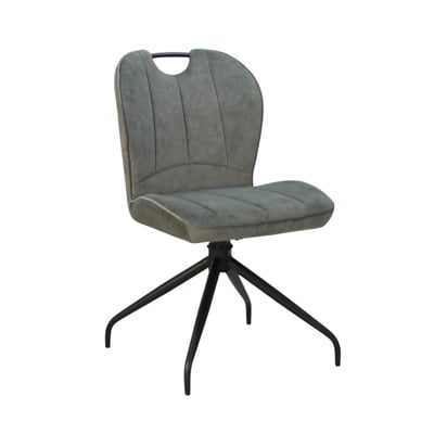 Chaise repas en tissu ZAGO