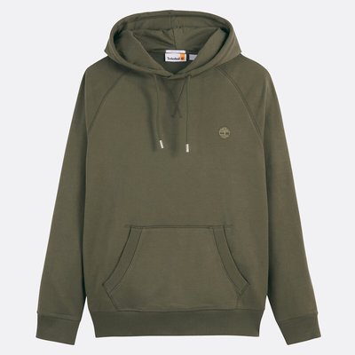 Felpa con cappuccio con logo ricamato tono su tono TIMBERLAND