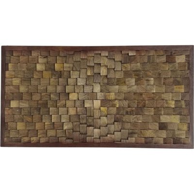Tête de lit en bois, relief 3D RECOLLECTION